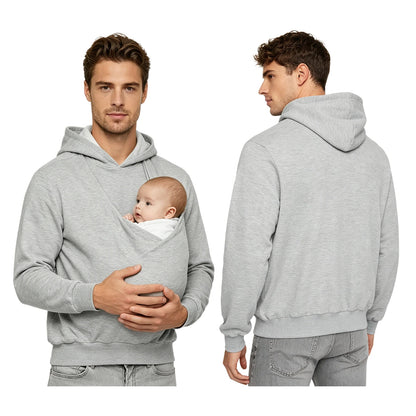 Bluza Kangurka OMLIS - Meska Bluza z Kieszenia na Dziecko